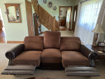 Barcalounger Power Reclining Sofa & Loveseat