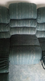 Reclining Couch Sofa Davenport (local delivery $30)