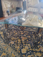HIGH END SOFA AND END TABLES