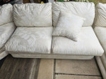 Barista White Living Room Sofa