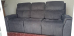Flexsteel Power Reclining Sofa with Power Headrests