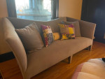 Mid Century Modern Donghia sofa w/CF Stinson custom fabric
