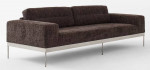 CB2 Mauro Mink Chenille Sofa