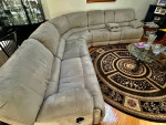 SECTIONAL SOFA 3 PIECE RECLINING USED