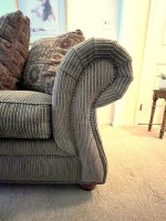 Raymour & Flanigan Sofa and Love Seat - Furniture - Living Room Sets