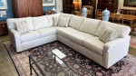 NEW Luke Home Two Piece Staley Sectional Sofa