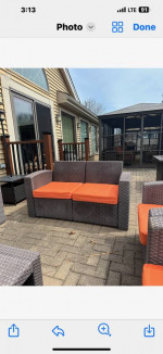 outdoor sofa set