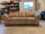 Leather sofa