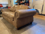 Leather sofa