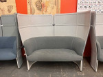 Haworth Booth Loveseat Sofa Nook Lounge Seating
