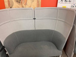Haworth Booth Loveseat Sofa Nook Lounge Seating