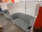 Haworth Booth Loveseat Sofa Nook Lounge Seating