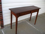 Mahogany SOFA Table with 2 drawers - 45"L X 16"W X 31"H