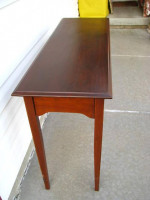 Mahogany SOFA Table with 2 drawers - 45"L X 16"W X 31"H