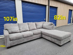 FREE DELIVERY Couch Sofa Chaise Sectional 2 Piece