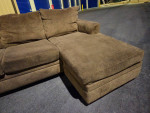 FREE DELIVERY Couch Sofa Reversible Sectional 3 Piece Brown