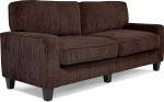 Serta Palisades Upholstered Sofa 73” for Living Room Modern Design Cou