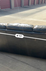 Genuine Leather Sofa Chocolate Brown