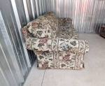 3 Cushion Floral Sofa Couch by Berne Furniture Co. OBO