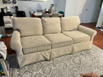 Beige Three Seat Sofa- Free Delivery