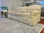 Beige Three Seat Sofa- Free Delivery