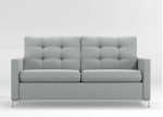 Crate and Barrel Bowen Queen Tufted Sleeper Sofa