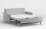 Crate and Barrel Bowen Queen Tufted Sleeper Sofa