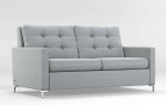 Crate and Barrel Bowen Queen Tufted Sleeper Sofa