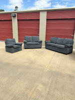 3pc Comfy Sofa, Loveseat and Chair DELIVERY AVAILABLE