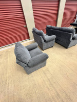 3pc Comfy Sofa, Loveseat and Chair DELIVERY AVAILABLE