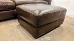 Leather Creations Lakeshore Leather Sofa Couch and Ottoman