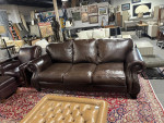 Bernhardt Leather Vincent Sofa