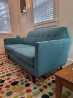 Teal Sofa