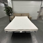 Landree Fabric Full Size Sleeper Sofa Bed - Beige