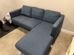 Used Amazon Brand Rivot Revolve Modern Upholstered Sofa