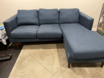 Used Amazon Brand Rivot Revolve Modern Upholstered Sofa