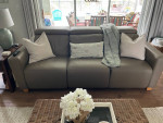Flexsteel Astra Leather Reclining Sofa/Loveseat