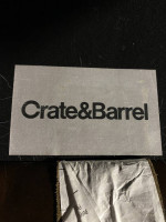 Crate and Barrel Barrett II Right-Arm Leather Lounger Sectional Sofa