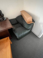 leather sofa
