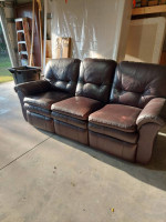 Lazy Boy Leather recliner sofa