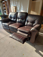 Lazy Boy Leather recliner sofa