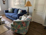 Florida Blue Sofa by Carlton