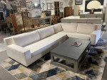 Restoration Hardware Track Arm Upholstered Sectional Sofa