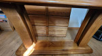 Oak Sofa / Side Table/TV Stand