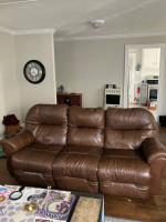 Leather sofa
