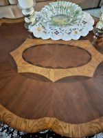 2pc. cherry wood coffee table cocktail sofa side end stand den livingroom family