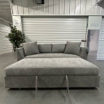 FREE DELIVERY - LIKE NEW Thomasville Marion Fabric Convertible Sofa - Gray