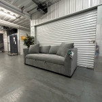 FREE DELIVERY - LIKE NEW Thomasville Marion Fabric Convertible Sofa - Gray