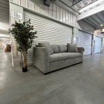 FREE DELIVERY - LIKE NEW Thomasville Marion Fabric Convertible Sofa - Gray