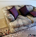 Loveseat Sofa Couch Chaise Lounge Den Bedroom Family TV Room Livingroom Guestroo